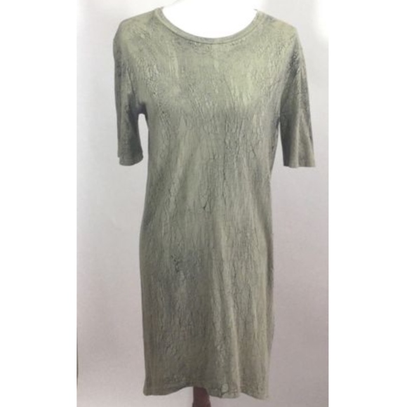 Enza Costa Dresses & Skirts - Enza Costa Shirt Dress M Tree Bark Pima Cotton